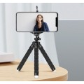 Trípode flexible y portátil con patas ajustables tipo esponja, ideal para grabar videos, tomar fotos o realizar transmisiones en vivo con tu celular venta al por mayor ZP155