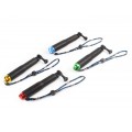 Palo de extensión para cámaras deportivas tipo GoPro y similares. Fabricado con mango antideslizante, correa ajustable para mayor seguridad y conexión universal venta al por mayor ZP65