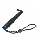 Palo de extensión para cámaras deportivas tipo GoPro y similares. Fabricado con mango antideslizante, correa ajustable para mayor seguridad y conexión universal venta al por mayor ZP65
