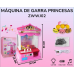 Máquina de garras grande para niños de princesa con luz RGB y música USB O PILAS ZWWJ02