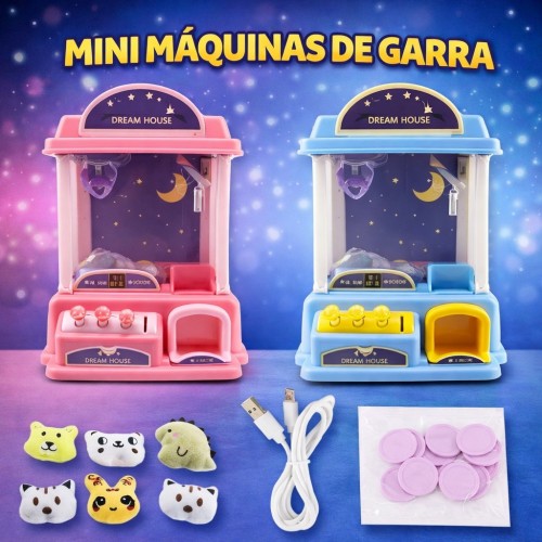 Mini Máquina de Garra Arcade con Peluches para Niños Venta por Mayoreo ZWWJ13 Mini Máquina de Garra Arcade con Peluches para Niños Venta por Mayoreo ZWWJ13