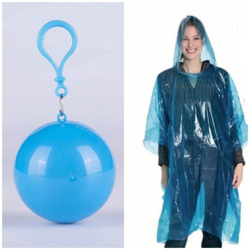 Impermeable con esfera tipo llavero ZY-0001