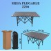 Mesa plegable para exterior,portátil de aluminio 95*55*50CM ZZ04