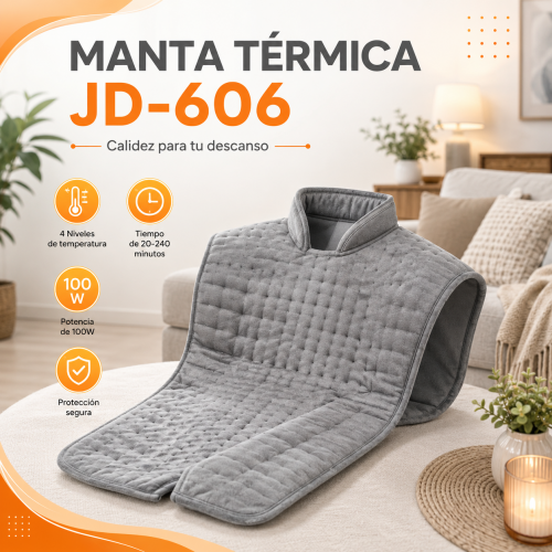 MANTA TÉRMICA JD-606 MANTA TÉRMICA JD-606