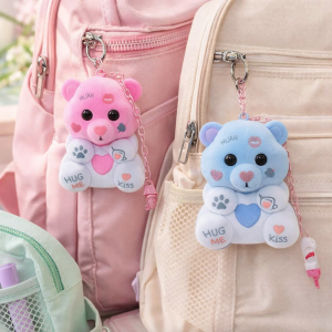 Llavero de osito Cocolotti grabador de voz con reproducción de mensajes, regalo para San Valentin. Venta al por mayor 