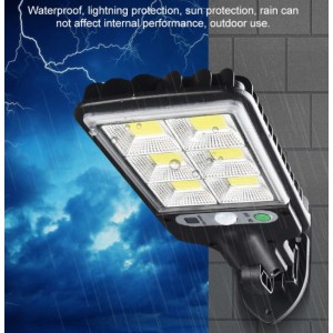 Ilumina tus espacios exteriores de forma eficiente con esta lámpara solar LED de alta potencia, diseñada para brindar luz brillante sin consumo eléctrico. Venta a por mayor CL-522-53