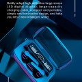 Audífonos Bluetooth M19 Inalámbricos TWS con Estuche de Carga. Color negro. Venta al por mayor EJ-01103