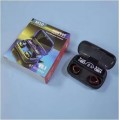 Audífonos Bluetooth inalámbricos M10 con pantalla digital LED que muestra el nivel de batería. Diseño TWS con estuche. Ideales para música, llamadas, deporte y uso diario. Mayoreo. EJ-0162.