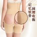 Faja moldeadora beige tipo levantacola con corte glúteos por mayoreo fajas-309-4