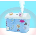 Humidificador de Aire Decorativo con Diseño de Casita Infantil Difusor de Aromaterapia con Luz LED Silencioso Portátil, por Mayoreo  JSQ406