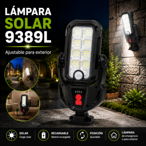 LÁMPARA SOLAR 9389L