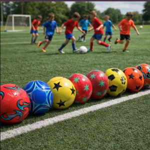 Pelota de fútbol número 5 en colores y diseños surtidos, ideal para niños, jóvenes y uso recreativo.Mundial 2026.Venta por mayoreo. Modelo pelota-110.