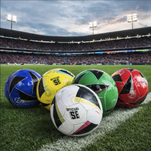 Pelota de fútbol número 5 con diseños modernos y colores surtidos. Ideal para uso recreativo, escolar y entrenamiento. Balón resistente, tamaño oficial, perfecto para venta por mayoreo. Modelo pelota-220. pelota-220