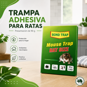 Trampa Adhesiva para Ratas 90 g