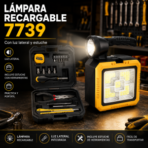 LÁMPARA RECARGABLE 7739