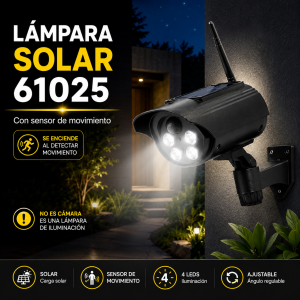 ÁMPARA SOLAR 61025