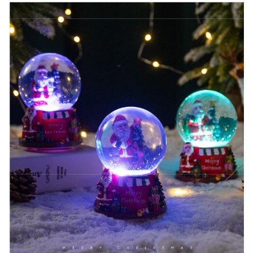 Bola de cristal con nieve Navideño  TOY711