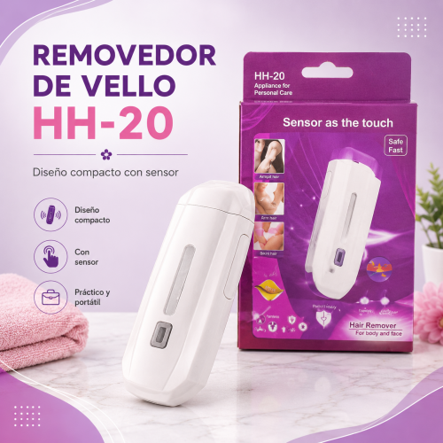 Removedor de Vello con Sensor HH-20 Removedor de Vello con Sensor HH-20