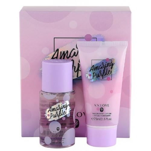 Kit perfumes Victoria's secret  love spell 250ml-bodymist+236ml, Bodylotion XS379