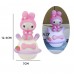 Lámpara nocturna My Melody con luz LED cálida decorativa, diseño tierno para recámara infantil, venta al por mayor yqd-124-E