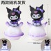 Lámpara nocturna Kuromi LED con luz cálida decorativa para recámara, diseño kawaii ideal para niñas, venta al por mayor yqd-124-G