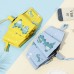 Paraguas plegable infantil con diseño de dinosaurio y estrellas, apertura manual y protección UV, venta al por mayor zdskl02