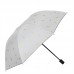 Paraguas automático plegable con diseño de plumas doradas, elegante y con protección UV, venta al por mayor zdso66