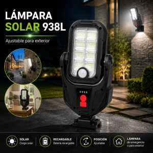 LÁMPARA SOLAR 938L